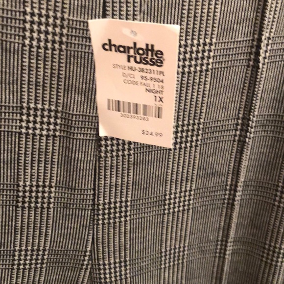 Women’s plus size (1x) NWT Charlotte Russe legging - Picture 4 of 11